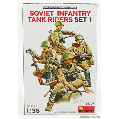 Miniart SOVIET INFANTRY TANK RIDERS SET 2 1:35
