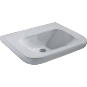 Ideal Standard Contour 21 - Умивалник без бариери 65x56 см, без отвор за смесител, без преливник, бял S253401 (S253401)