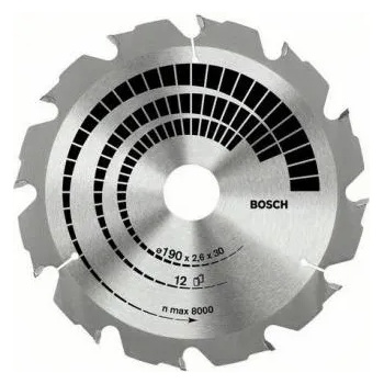 Bosch Диск Bosch метален HM за рязане на дърво 210x30x2.8 мм, 14 z, Construct Wood 2 608 640 634