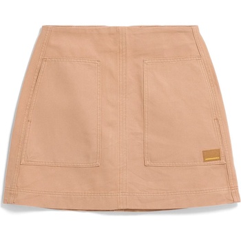 Armedangels Дамска пола ARMEDANGELS Women's Workwear Canvas Mini Skirt - True Camel (113-1248-0113)