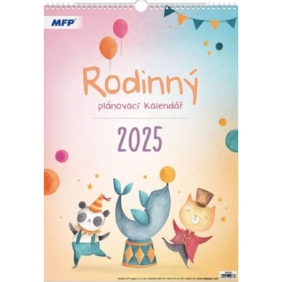 Rodinný nástěnný 2025