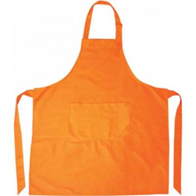 Printwear Bavlněná pracovní zástěra s nastavitelným výstřihem Oranžová NT5220