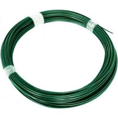 Drát napínací 3,4 mm Zn + PVC zelený – 52 m