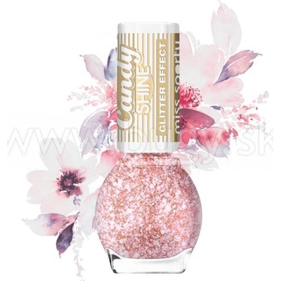 Miss Sporty Candy Shine Glitter Effect lak na nechty 002 7 ml
