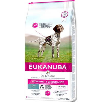 Eukanuba Dog Adult PP Working & Endurance 15 kg