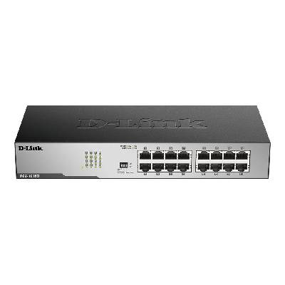 Суич D-Link DGS-1016D/E, 16 портов 10/100/1000, Desktop, rack mount (DGS-1016D/E)