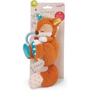 Nici Музикална играчка Nici - Спящата Лисица Финни, 20 cm (49057)