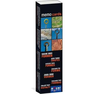 Huch & Friends Настолна игра Memo Cards Forms - Детска (88176-HU)