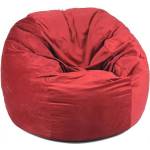 PUFRELAX Пуф, Барбарон, 600л. , King Size - Montana Red, Перящ се калъф, Трансформира се в легло, Пълнеж с микс от мемори пяна и дунапрен®, Гама Diamond, 8121 (PUF-M-K-D-MR) - topmall
