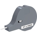PT P700 L706W, 6mm x 8m, бяла лента (PT-L706W)