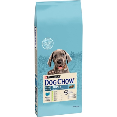 Dog Chow Puppy Large Breed krůta 2 x 14 kg