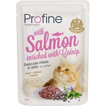 Profine Kitten Fillets in jelly salmon 80 g