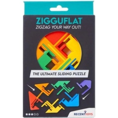 Recenttoys Hlavolam Zigguflat Puzzle