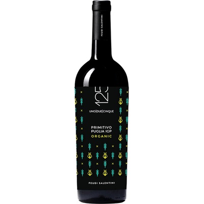 Freudi Salentini Primitivo Puglia Organic suché červené 2023 12,5% 0,75 l (čistá fľaša)