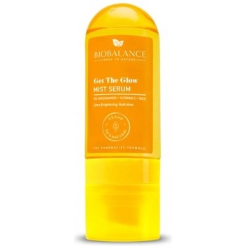 BIOBALANCE Get The Glow, спрей серум за лице за ултра блясък и хидратация, 80 ml