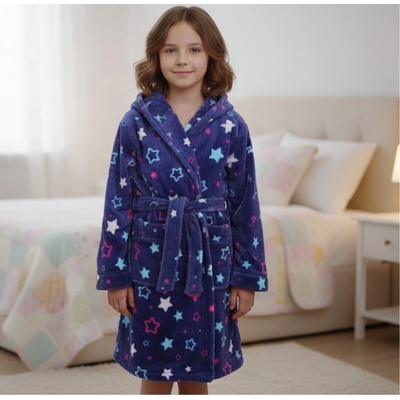 Wolf Z2393 Dívčí župan tm.modrý – Zboží Dáma