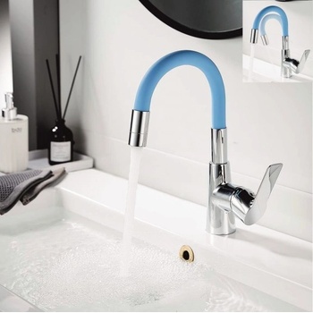 Inter Ceramic Смесител за умивалник 124211 7113bl alisado blue