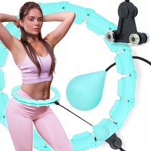 Xtech Hula hop s výstupkami 50 cm modrý