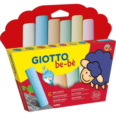GIOTTO Be-Bé Тебешир Смес 6 бр (F467300)