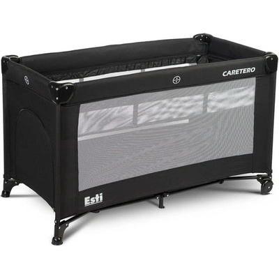 Caretero Сгъваема Кошара 2 Нива С Падаща Страна Esti Black Caretero (TERO-3305)