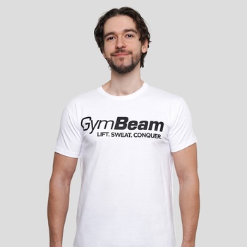 GymBeam Тениска Lift White L