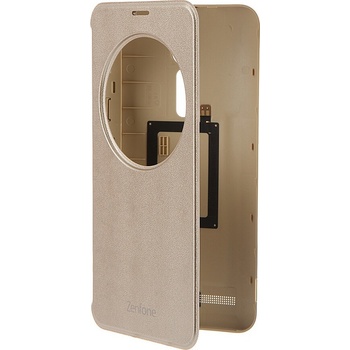 ASUS Калъф за телефон asus ze551ml view flip cover luxe златист (90ac00f0-bcv039)