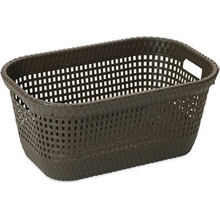 DEAHOME RATTAN 60 x 40 cm, hnědý