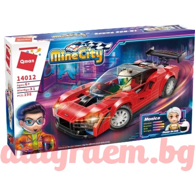 Qman Конструктор QMAN 14012 Автомобил Senna S5N-N1 (Q14012)