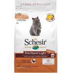 Schesir Sterilized & Light with Chicken - с пилешко месо, за кастрирани или с наднормено тегло 1.5kg