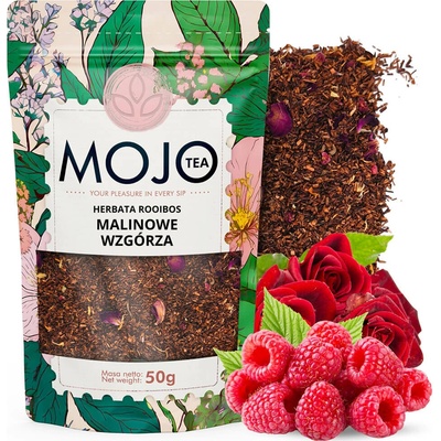 Mojo Tea Rooibos Malinová zahrada 50 g