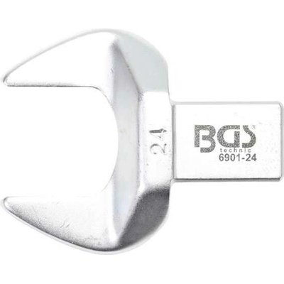 BGS Technic Nástrčný plochý otevřený klíč 24 mm s upnutím 14x18 mm BGS 6901-24