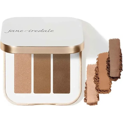 jane iredale Сенки за очи минерални Jane Iredale PurePressed Eye Shadow Triple Triple Cognac (13533)
