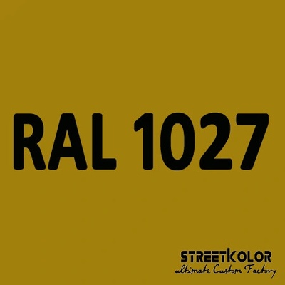 RAL 1027 akrylová auto farba lesklá alebo matná 1 liter + tužidlo + riedidlo
