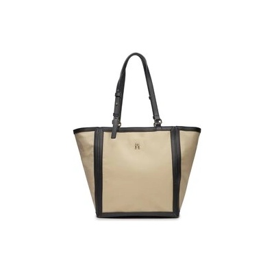 Tommy Hilfiger Дамска чанта Th Essential S Tote Cb AW0AW15698 Бял (Th Essential S Tote Cb AW0AW15698)