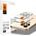 Spigen Optik Pro tR Ez Fit Lens Protector 2 Pack - 2 комплекта предпазни стъклени лещи за камерата на iPhone 14 Pro, iPhone 14 Pro Max (златист)