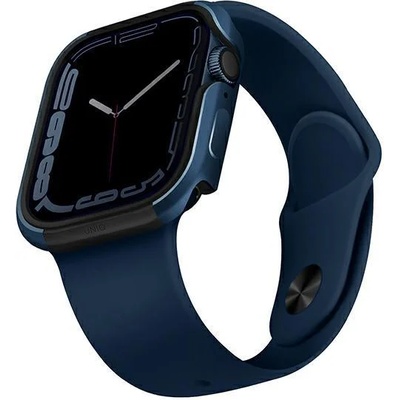 UNIQ Калъф Uniq за Valencia Apple Watch Series 4/5/6/7 / SE 45 / 44mm син / син (KXG0030818)