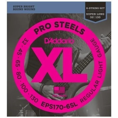 D'Addario EPS170-6SL Струни за 6-струнна бас китара