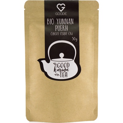 GOODIE BIO Čaj Yunnan Puerh BIO 50 g