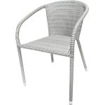 Bogdan Furniture Am Ратанов стол Вито сив