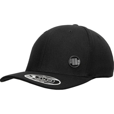 PitBull West Coast snapback HOOK & LOOP 3D METAL LOGO černá