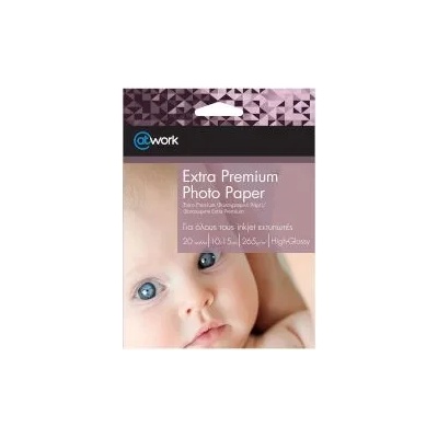 @Work Фотохартия Extra Premium High-Glossy 10x15см 265г 20 листа