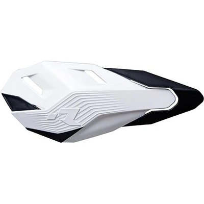 RTECH Kryty Páčok Hp3 Cross/Enduro, Biela/Čierna, Vrátane Montážnej Súpravy