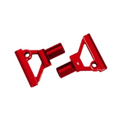 Traxxas предно долно окачване алуминиево червено (чифт)