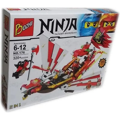 Детски конструктор 320+ части Нинджа Ninja 176 2 в 1