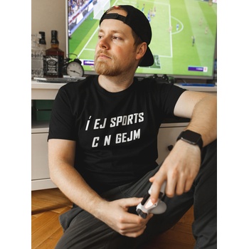 ZOOT. Original Черна мъжка тениска ZOOT Original Í EJ SPORTS C N GEJM ZOOT. Original | Cheren | МЪЖЕ | L