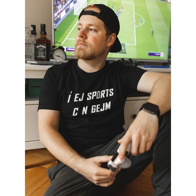 ZOOT. Original Черна мъжка тениска ZOOT Original Í EJ SPORTS C N GEJM ZOOT. Original | Cheren | МЪЖЕ | L