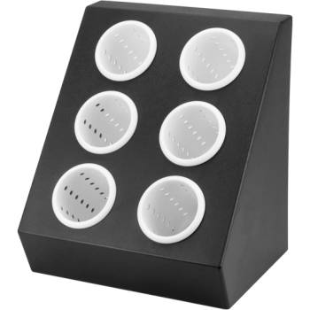 Image 1 of Horecano HORECANO-Стойка за прибори вертикална с 6 места 35x29xh40cm (JD-86226) (0194478)