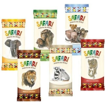 Carla Safari mliečna čokoláda 20 g