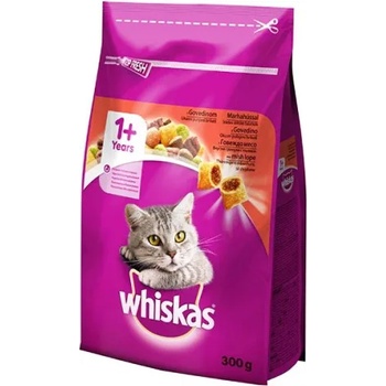 Image 1 of Whiskas dry с говеждо месо 300гр