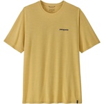 Patagonia Мъжка спортна тениска Patagonia Cap Cool Daily Shirt Boardshort Logo Sport shirt - Limestone Yellow / Light Limestone Yellow X-Dye (216-7988-0313)